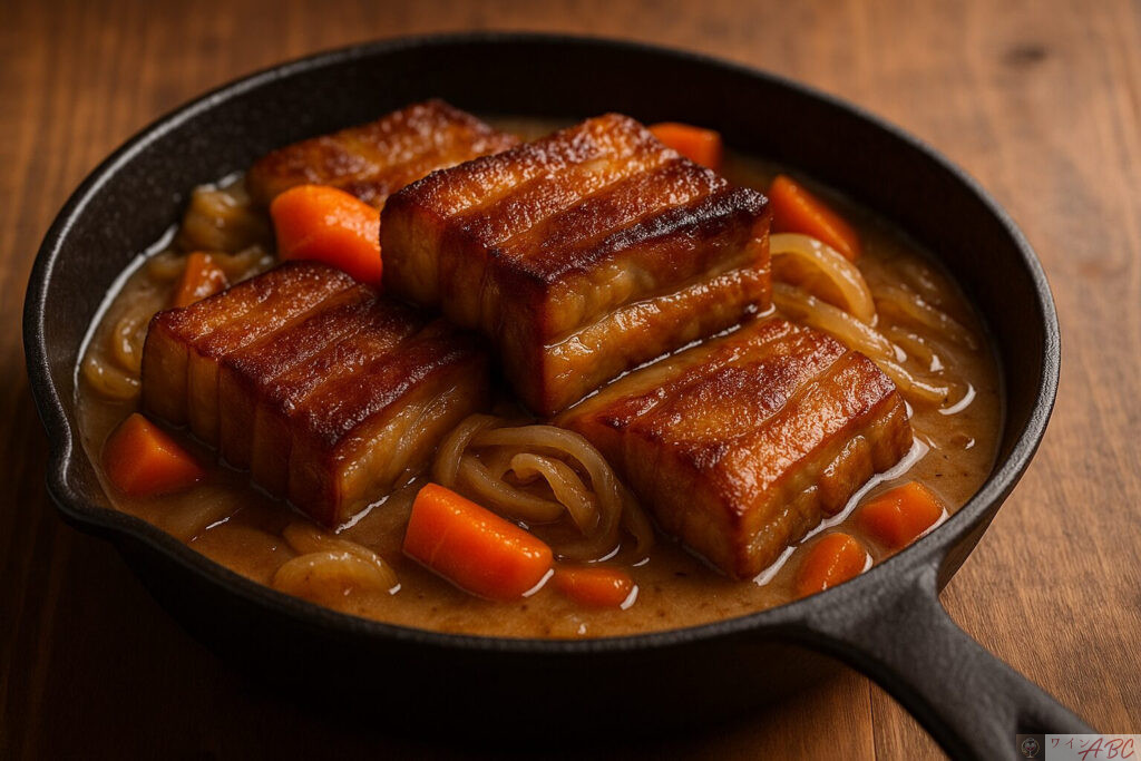 豚バラ肉のブレイズ