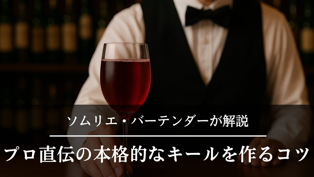 キール　カクテル　バーテンダー