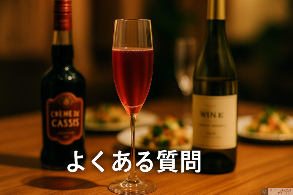 キール カクテル よくある質問