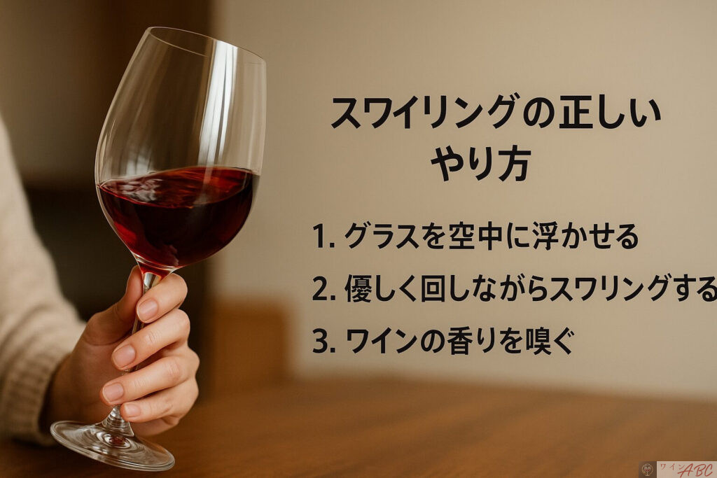 スワリングの正しいやり方
