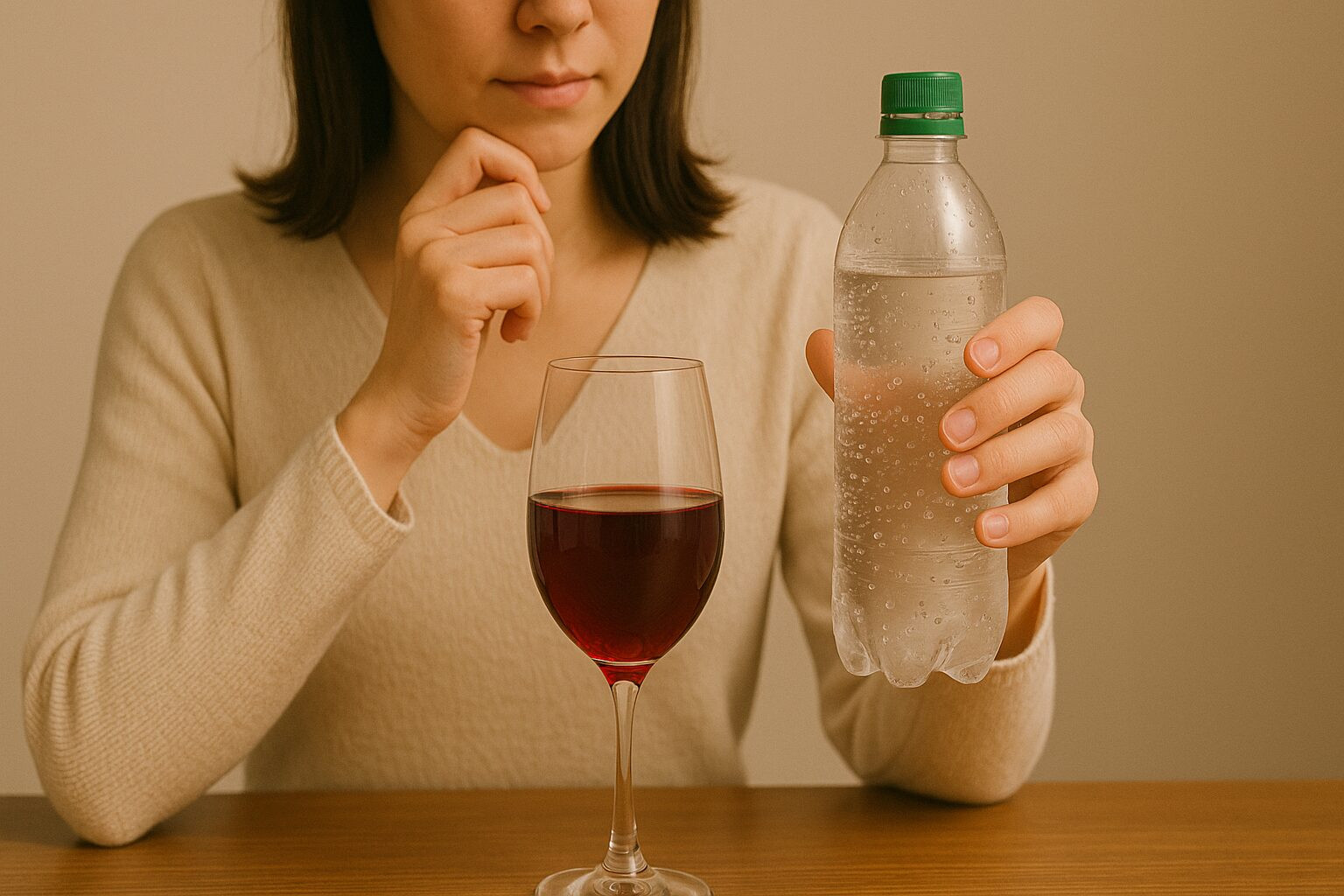 ワインと炭酸水の注意点